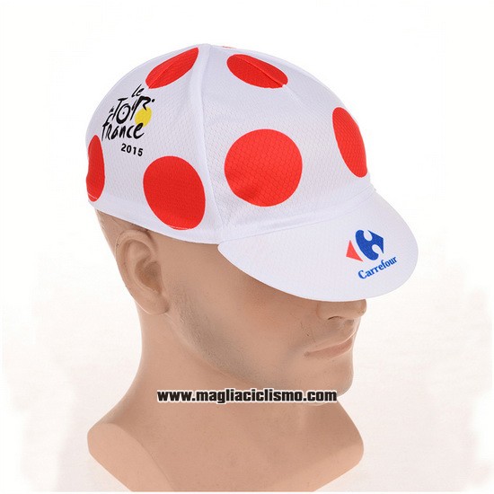 2015 Tour de France Cappello Rosso e Bianco